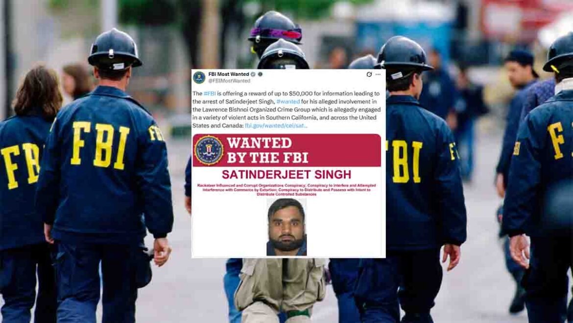 FBI Operation Hard Ball against Goldy Brar linked criminal network