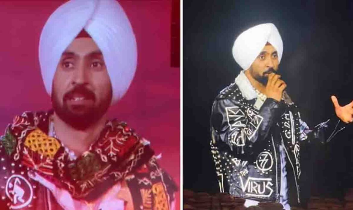 ਵੈਂਬਲੇ ਸਟੇਡੀਅਮ ਵਿੱਚ ਪਰਫਾਰਮ ਕਰਦੇ diljit dosanjh